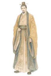 唐明皇立绘