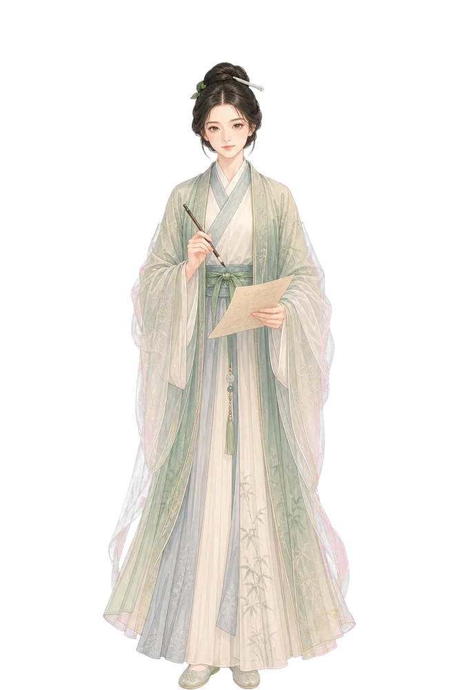 《风筝误》詹淑娟立绘