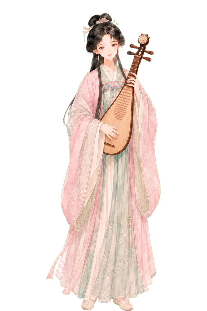 《燕子笺》华行云立绘