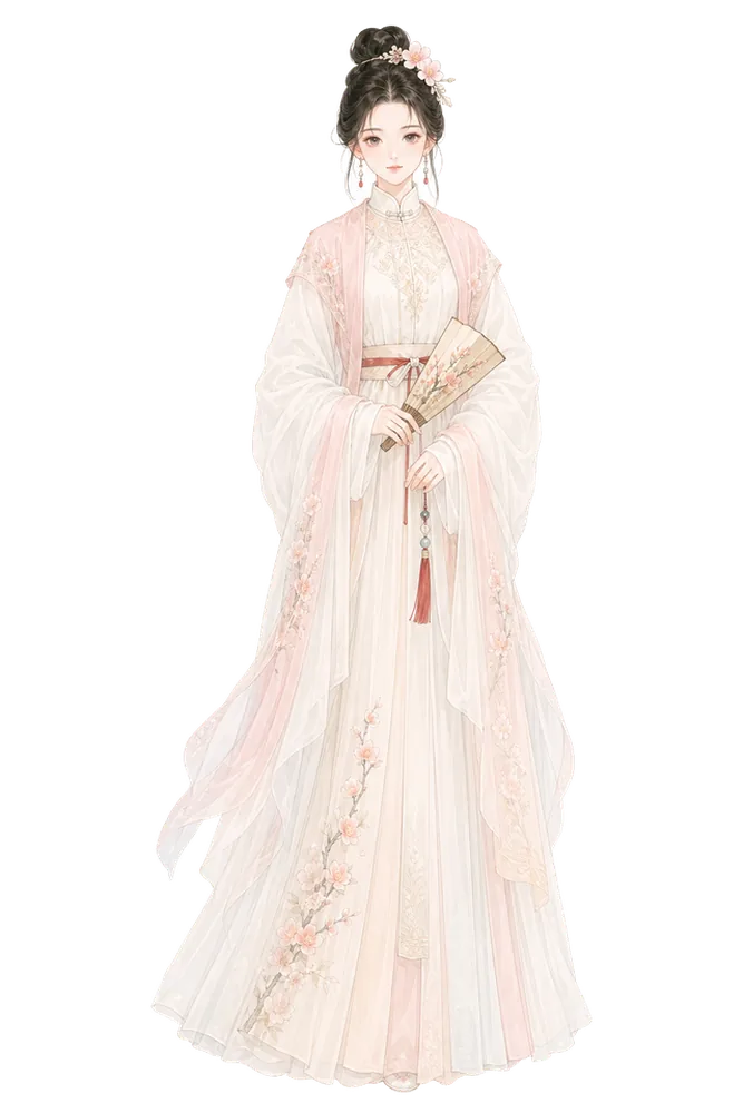 《桃花扇》李香君立绘