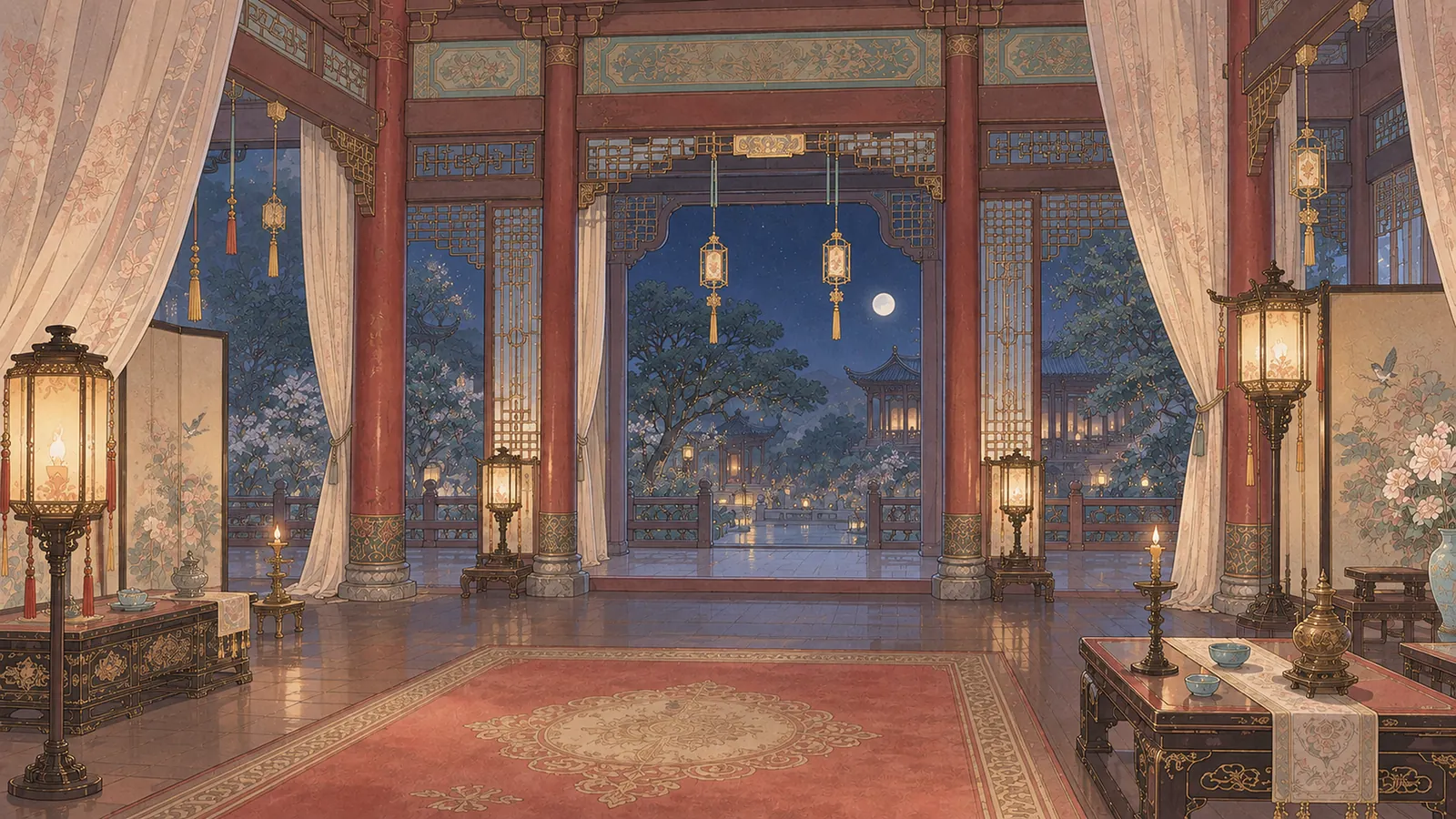 《长生殿》长生殿殿内场景